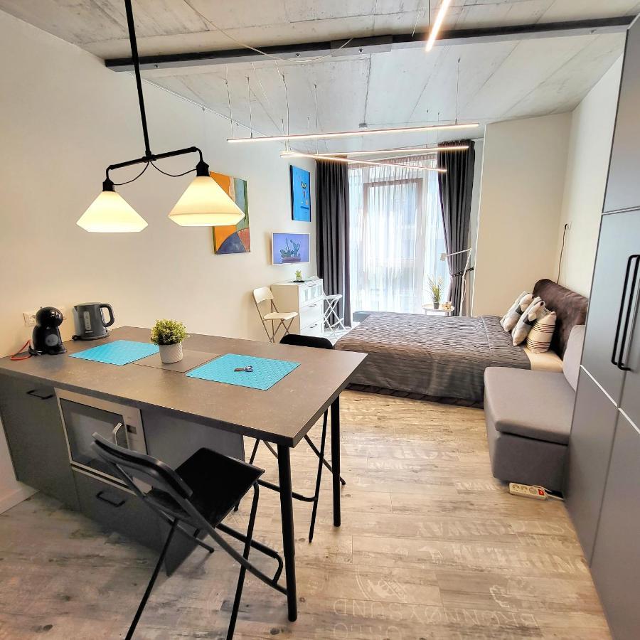 Happy Inn Laime Studio, Self Check-In-24-7, A-C, Parking-In-The-Underground-Garage VNO Exterior foto